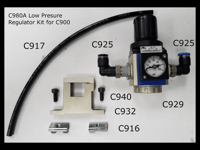 C980A Low Pressure Regulator Kit
