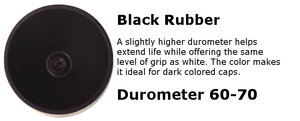 Black Rubber Insert