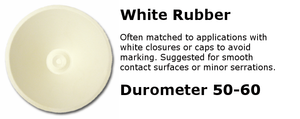 White Rubber Insert