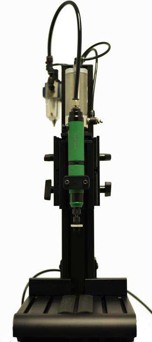 C900 bench top capper bottle capping machine front view