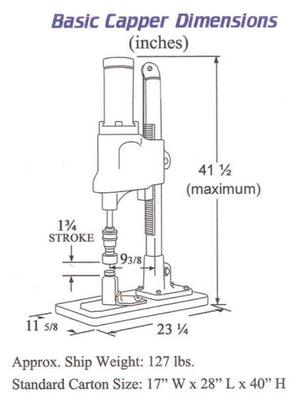 Basic Capper Dimensions