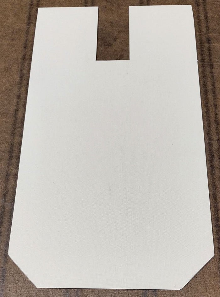 C046A White Rubber Back Stop Matte for C 325E Backstop Assembly Replacement